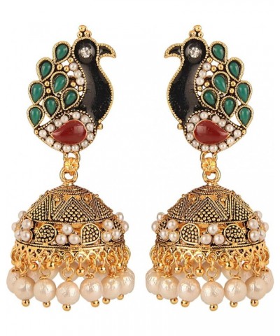 Indian Ethnic Vintage Bollywood Gypsy Oxidized Antique Traditional Temple Jhumka Jhumki Earrings for Women Style 13 $11.65 Ea...