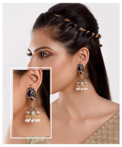 Indian Ethnic Vintage Bollywood Gypsy Oxidized Antique Traditional Temple Jhumka Jhumki Earrings for Women Style 13 $11.65 Ea...