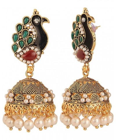 Indian Ethnic Vintage Bollywood Gypsy Oxidized Antique Traditional Temple Jhumka Jhumki Earrings for Women Style 13 $11.65 Ea...