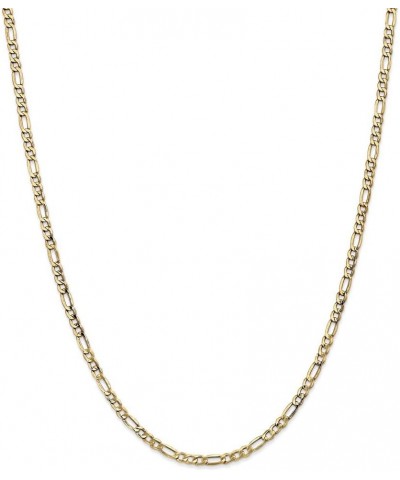 14k Yellow Gold 3.5mm Figaro Chain Necklace - with Secure Lobster Lock Clasp 28.0 Inches $117.00 Bracelets