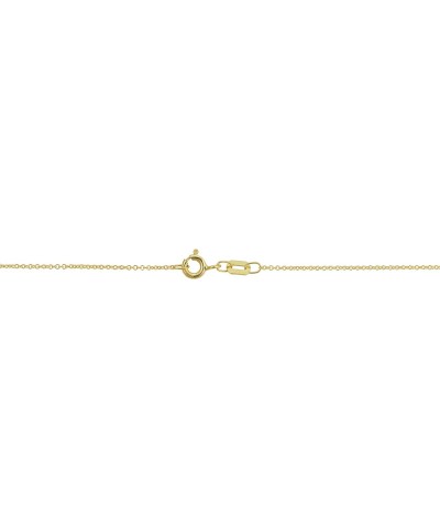 14k Yellow Gold Filled Cross Pendant on Cable Chain Necklace (18 inch) $28.08 Necklaces