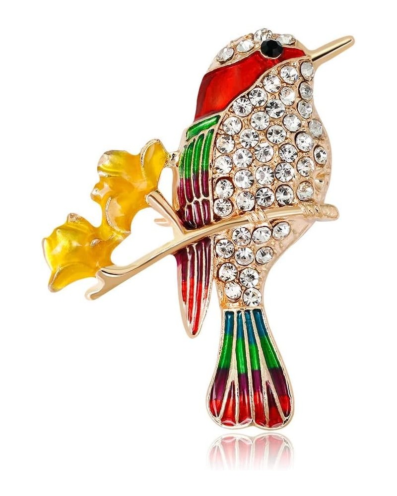 Womens Animal Bird Hummingbird Rhinestone Brooch Pin Corsage Clothes Ornaments Jewelry Gifts Bird Brooch Pin $7.79 Brooches &...