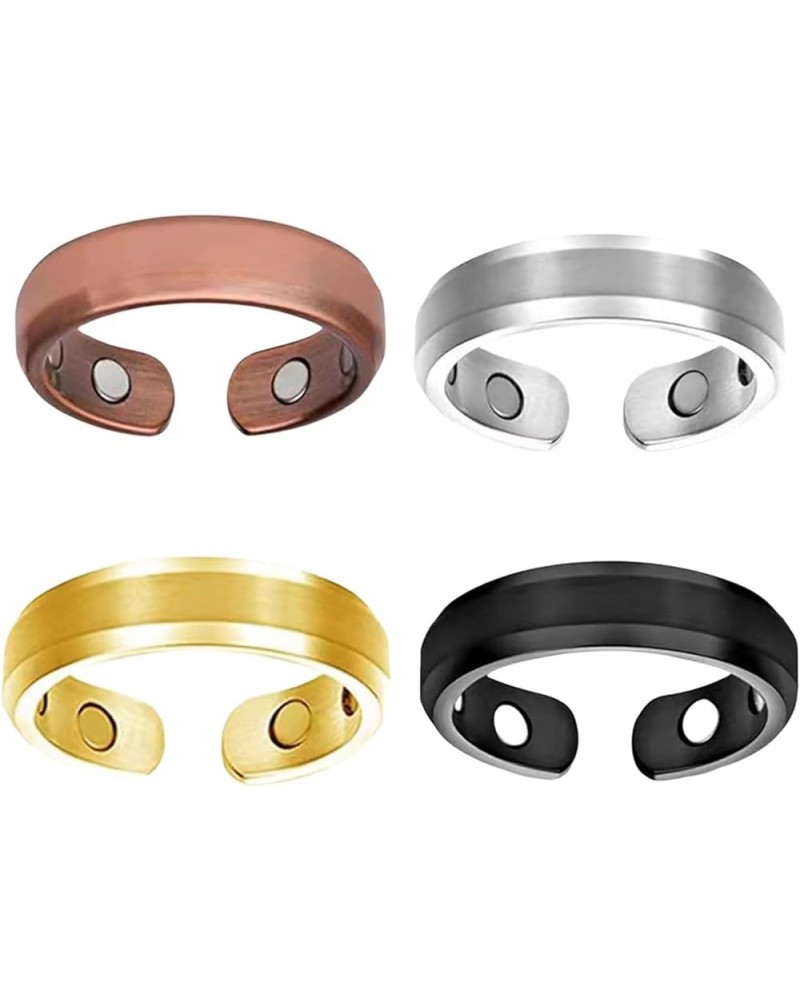 Calmi Ring, Calmi Ring Magnetic, Calmi Rings for Women Magnetic 4Pcs stone $13.02 Rings