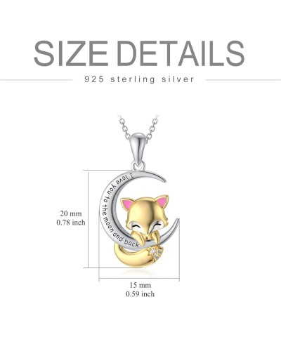 Animal Necklace for Women 925 Sterling Silver Dainty Cute Animal Charm Jewelry Delicate Pendant Necklace Birthday Graduation ...