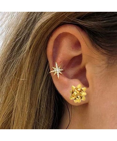 Bow Knot Snowflake Jingle Bell Reindeer Chrismtas Earrings for Women Girl Cute Christmas Xmas Party Gifts 5paris $11.79 Earrings