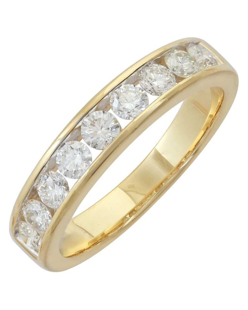 3/4 Carat Channel Set Diamond Wedding Band Ring in 14K Gold - IGI Certified Yellow Gold $228.90 Bracelets