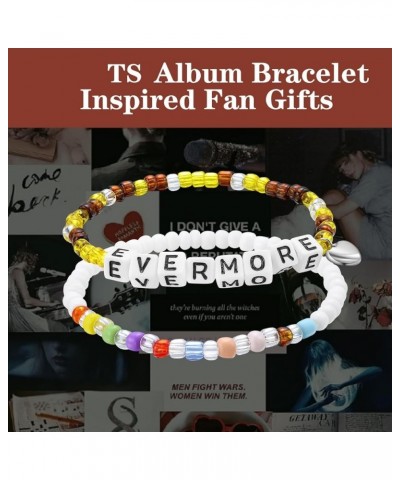 Friendship Bracelets Concert Evermore Anti Hero Midnight Speaknow Album Jewelry Merch Gifts Brown $8.66 Bracelets