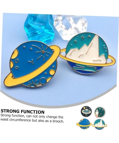 8 Pcs Brooch Women's Props Alloy Collar 2.5x2.4cmx2pcs Assorted Colorx2pcs $7.65 Brooches & Pins