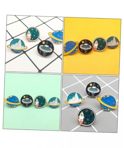 8 Pcs Brooch Women's Props Alloy Collar 2.5x2.4cmx2pcs Assorted Colorx2pcs $7.65 Brooches & Pins