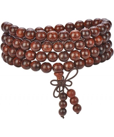 Mala Beads Bracelet 108 8mm Prayer Meditation Sandalwood Elastic… blood sandalwood $8.00 Bracelets