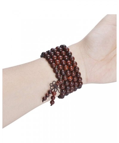 Mala Beads Bracelet 108 8mm Prayer Meditation Sandalwood Elastic… blood sandalwood $8.00 Bracelets