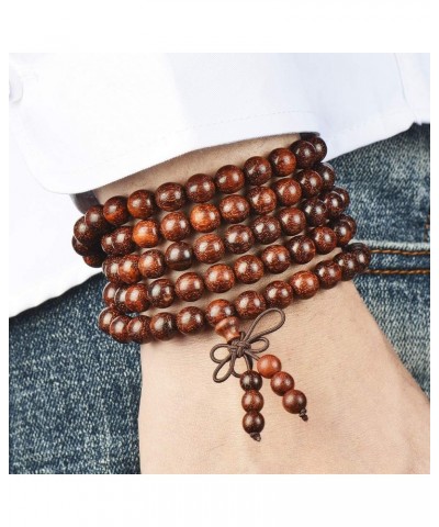 Mala Beads Bracelet 108 8mm Prayer Meditation Sandalwood Elastic… blood sandalwood $8.00 Bracelets