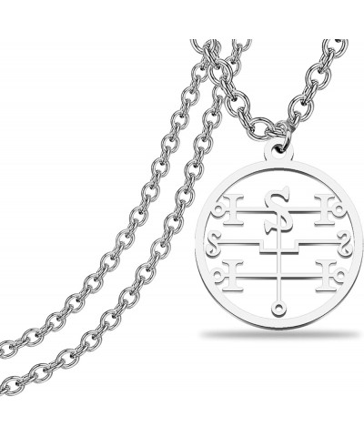 Seal Sigil Of Andromalius Necklace Goetia Demon Sigils Symbol Gift ANDROMALIUS nec $10.39 Necklaces