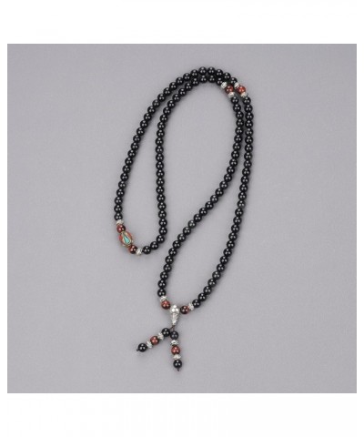 Black Obsidian Stone Bracelet Necklace Mala Beads 108 Tiger Eye $17.10 Bracelets