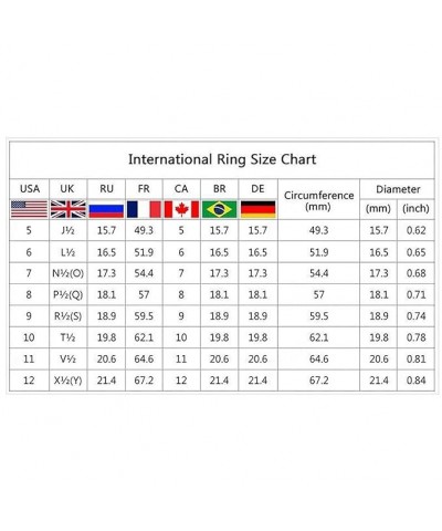 2Pcs Square Shape Rhinestone Ring Engagement Ring Sterling Silver Cubic Zirconia Wedding Band Bridal Set, Stackable Anniversa...