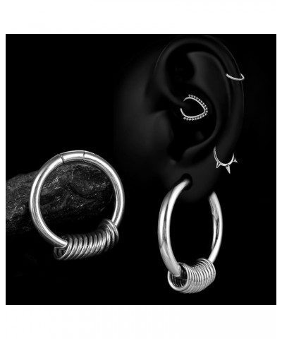 1 pair Classic great circle ear weight Hypoallergenic 6mm(2g) 316 Stainless Steel Ear Weights Plugs Tunnels Gauges silver gol...