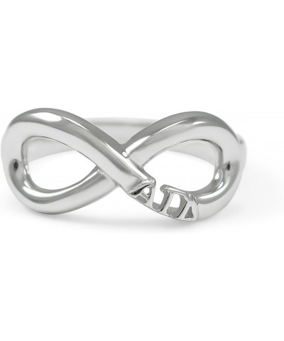 Alpha Gamma Delta Sterling Silver Infinity Ring $15.51 Rings