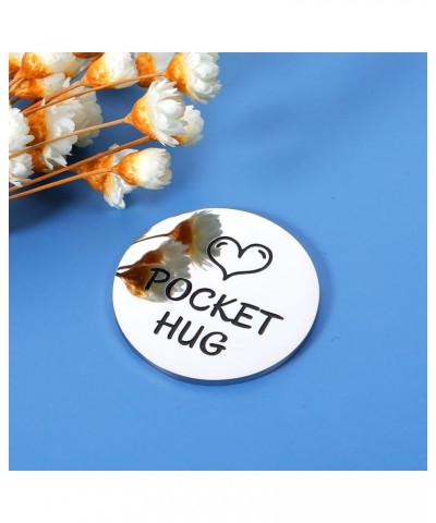 Pocket Hug Token for Women Cheer Up Gifts Inspirational Christmas Birthday Gifts You Are Strong $6.83 Pendants