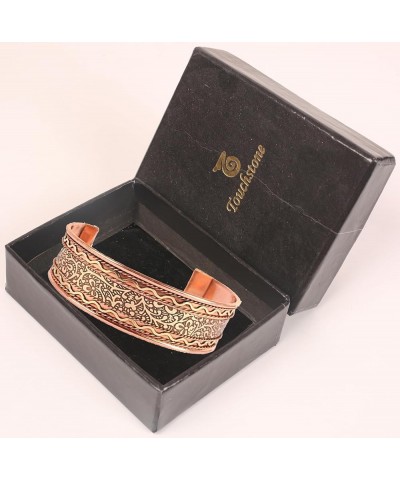 Indian Hand Crafted Healing Copper Bracelet Chakra Jewelry Cuff Gift Women Men. Celtic Clover $10.82 Bracelets