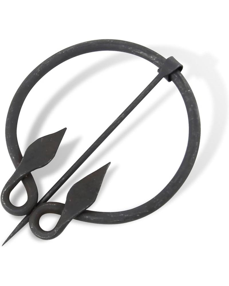 Armory Replicas™ - Hand Forged Renaissance Brooch - Medieval Iron Functional Handmade Elegant Cloak Pin Cosplay Costume Dress...