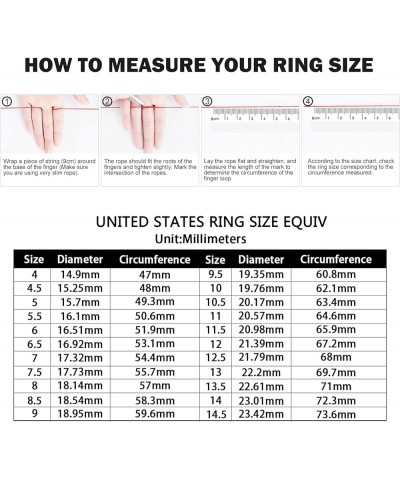 2CT 925 Sterling Silver Engagement Rings Princess Cut Cubic Zirconia CZ Wedding Promise Rings for Her Stunning Wedding Bands ...