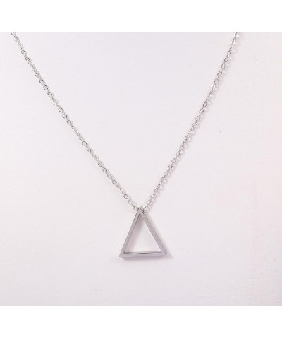 The Legend of Zelda Pendant Stainless Steel Necklaces Triangle Earrings 1-Triangle silver $8.69 Necklaces