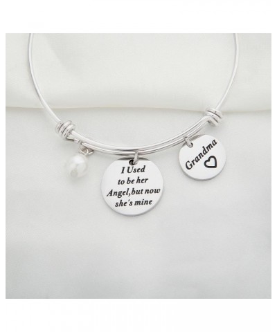 Memorial Jewelry I Used to Be His/Her Angel Bracelet in Memory of Loved One Grandpa Grandma Sympathy Gift in memory of grandm...