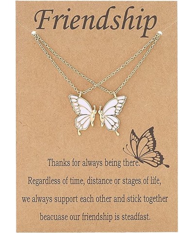 2022 Friendship Necklace 2 Best Friend Necklace Gifts For Girls Women Friends Distance Birthday Gifts Circle Necklaces Multic...