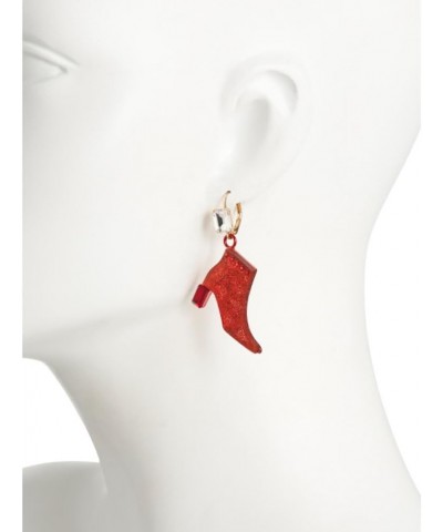 Womens Going All Out Earrings (One Size, Silver Purse/Red High Heel Mismatch) $21.11 Earrings