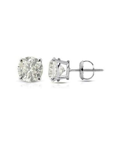 Round Diamond stud (IGI Certified 0.70 ct & up) Plus Quality ScrewBack 14K from 0.04ct - 2.00ct White Gold 0.55 carats $30.73...