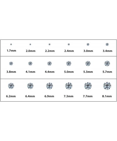 Round Diamond stud (IGI Certified 0.70 ct & up) Plus Quality ScrewBack 14K from 0.04ct - 2.00ct White Gold 0.55 carats $30.73...