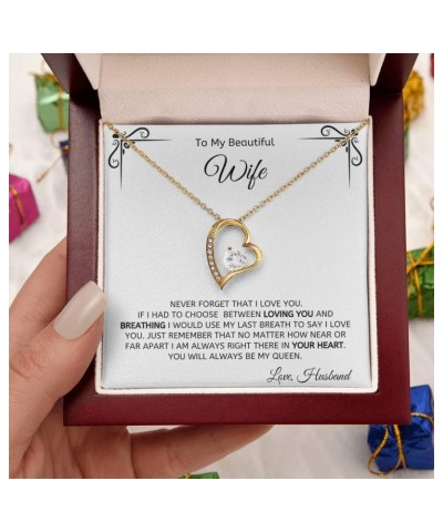 Wife Gifts from Husband Romantic Christmas Gifts Ideas for Wife Soulmate Love Necklace Presents for Wife Birthday Valentines ...