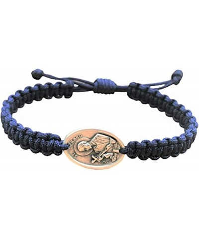 Saint Gerard Bracelet, St Gerard Medal, Pregnancy Fertility Expecting Parents Dad Mom Gift Navy Blue $13.97 Bracelets