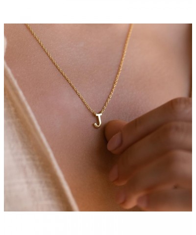 Custom Initial Letter Necklace 925 Sterling Silver Personalized Gift for Mom S 18k gold $12.67 Necklaces