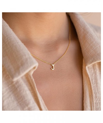 Custom Initial Letter Necklace 925 Sterling Silver Personalized Gift for Mom S 18k gold $12.67 Necklaces